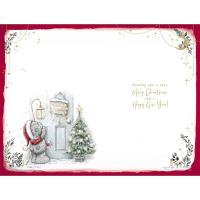From Our House to Yours Me to You Bear Christmas Card Extra Image 1 Preview